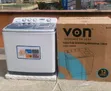 Von 13kg Twin Tub Washing Machine - White - 2