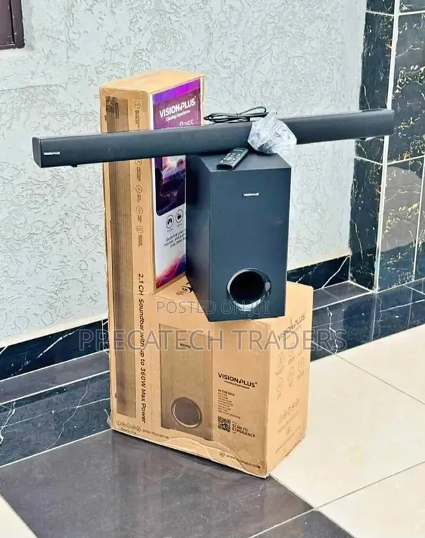 Vision Plus 360W Bluetooth Soundbar - Home Entertainment - 1