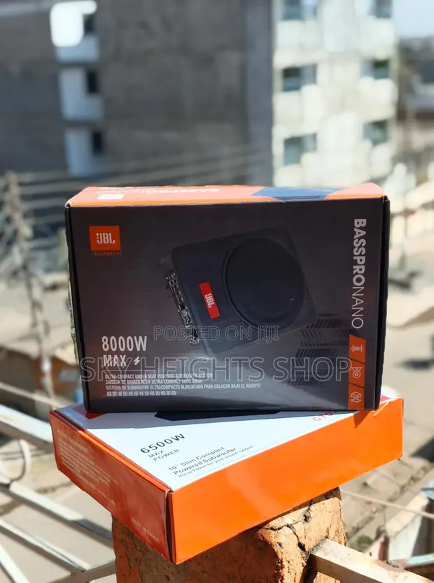 JBL 8000W Pro Nano Underseat Subwoofer - 1