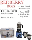Redberry Boss Thunder 550W Blender with 3 Jars - 1