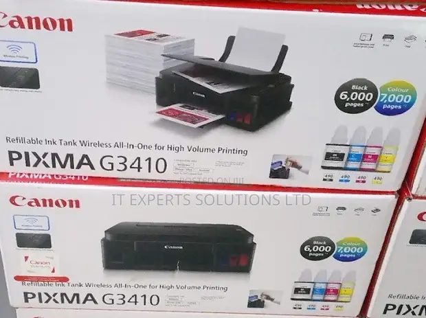 Canon PIXMA G3410 All-in-One Ink Tank Printer - 1
