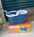 Heavy-Duty Metallic Spin Mop - Brand New - 1