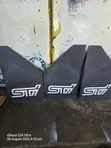Subaru SG5 STI Mudflaps (Zilizotumika) - 2