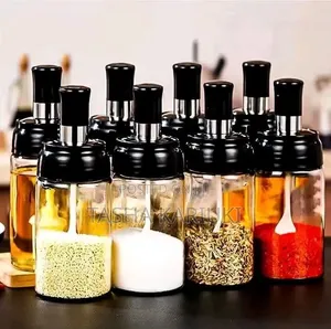 200ml Seasoning Spice Jar with Airtight Lid and Spoon