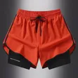 Unisex Two-in-One Gym Shorts - 1