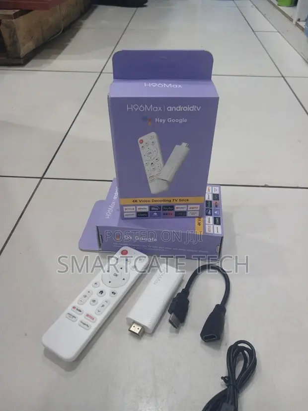 H96 Max Android TV Stick 4K - 2GB RAM 16GB ROM - 1