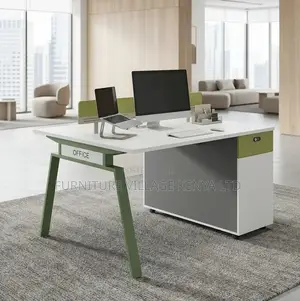Modern Office Workstation Desk for Two