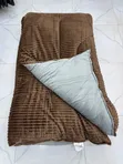 Single Velvet Woollen Duvet - Honey Gold - 2