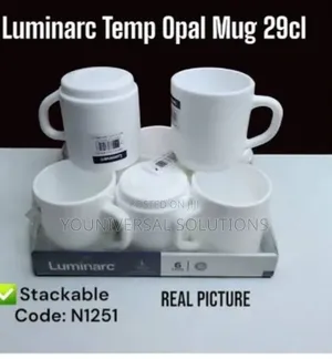Set of 6 Luminarc 29cl Cups