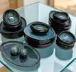 Modeen 27-Piece Premium Glazed Stoneware Dinner Set - 1
