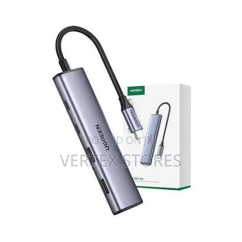 UGREEN CM473 USB-C Hub: 2x USB-A, 2x USB-C Ports - 1