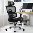 Black Full Mesh Orthopedic Home Chair - 2