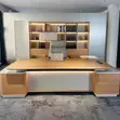 Modern C&C Boss Table - 2400mm - 1