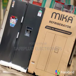 Mika 595L No Frost Double Door Fridge - Side-by-Side Refrigerator