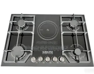 Globalstar 5 Burner GS-5G22 Stove Hob (4 Gas + 1 Electric)