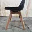 Modern Eames Style Dining Chair - Black - 2