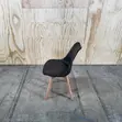 Modern Eames Style Dining Chair - Black - 5