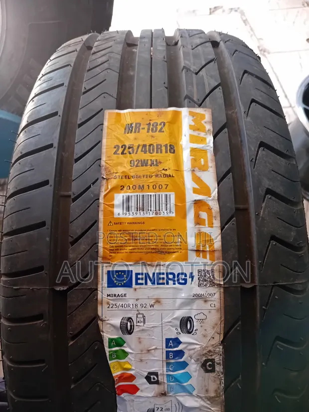 Brand New 225/40R18 92W XL Quality Tires - 1