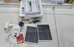 Ubox 4G Solar Security Camera 6MP Dual Lens Outdoor