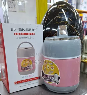 Pink BNS Food Flask - 600ml