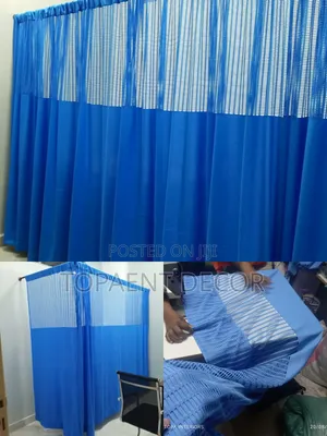 Hospital Curtains with Mesh Top - Ward Partitioning
