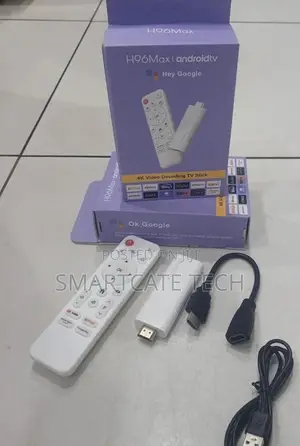 H96 Max Android TV Stick - Fast 4K Streaming