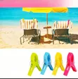 4Pcs Bright & Sturdy Balcony Clips - 4