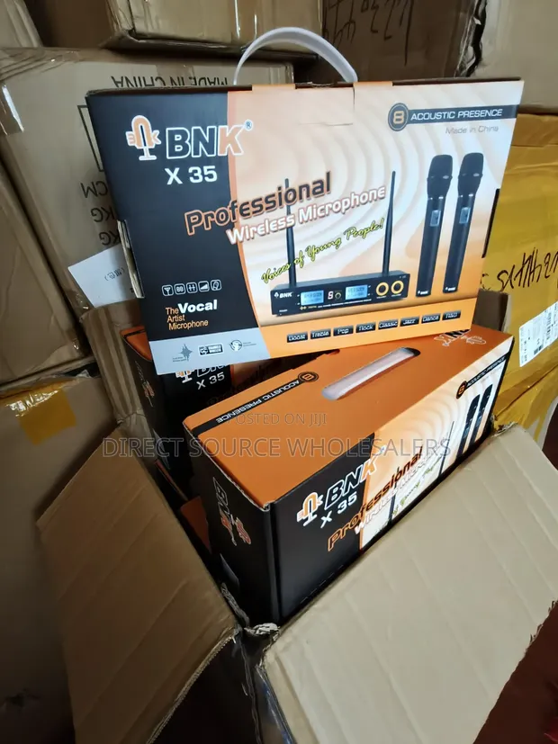 BNK X35 Wireless Microphone System - Dual Channel - 1