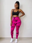Neon Pink Leggings - 1