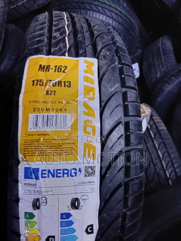 Brand New 175/70R13 Mirage Tires - 1