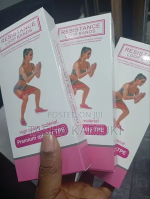 5pcs Resistance Bands za Elastic - Set ya Mazoezi Nyumbani
