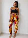 Women's Floral Pants - Free Size - 1