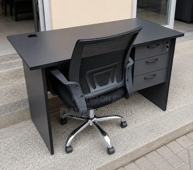 Boss Office Products Study Table and Adjustable Chair Set - 1