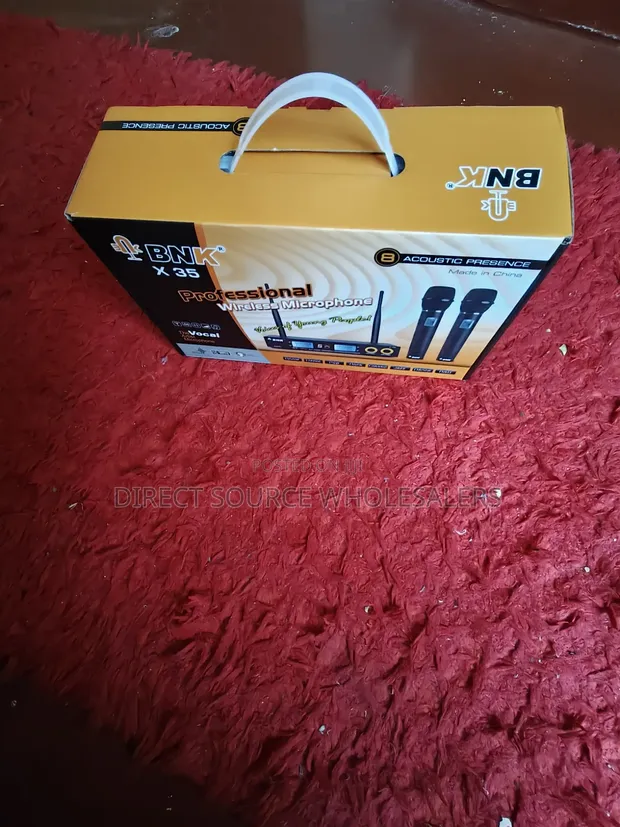 BNK X35 UHF Wireless Microphone System for DJ & Karaoke - 1