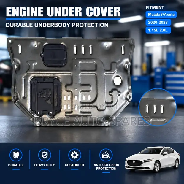 Mazda 3 Hatchback Engine Sump Guard - 1