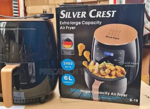 Silver Crest 6L Air Fryer 2400W - Uwezo Mkubwa Sana - 1