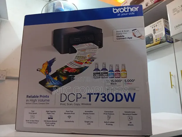 Brother DCP-T730DW All-in-One Wireless Printer - 1