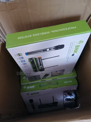 BNK DH-744 Dual Wireless Microphone System