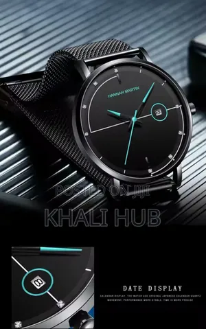 Hannah Martin 10101 Men's Water Resistant Watch