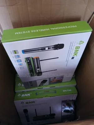 BNK DH-744 Dual Wireless Microphone System