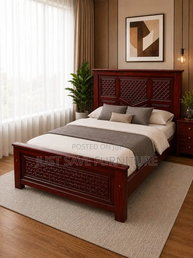 Imperial Heritage 5x6 Mahogany Bed - 1