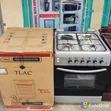 TLAC 60x60cm Standing Cooker - 3 Gas + 1 Electric, Gas Oven - 2