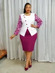 Classic Official Peplum Dress - 1
