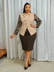 Classic Official Peplum Dress - 5