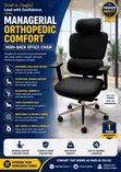 Managerial Orthopedic High-Back Office Chair - 2