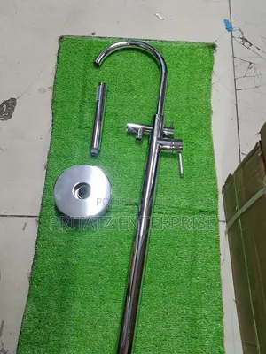 Freestanding Jacuzzi Bathtub Faucet with Hand Shower