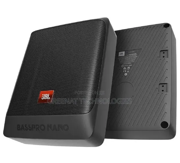 JBL BassPro Nano Ultra-Compact Active Underseat Subwoofer - 1