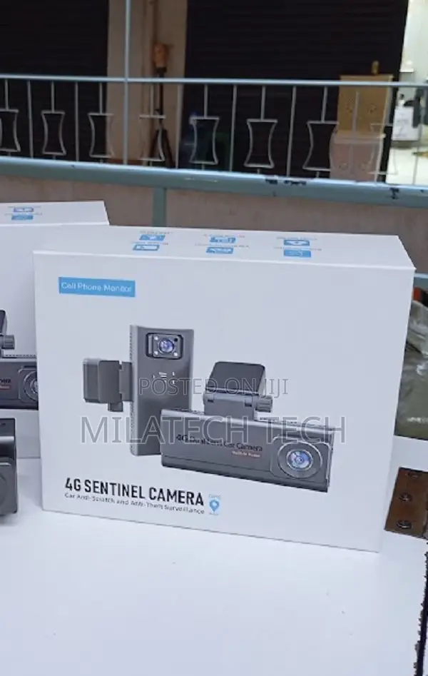 4G Smart Dash Camera with SIM, GPS & Live View - 1