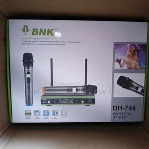 BNK DH-744 Professional UHF Wireless Microphone System
