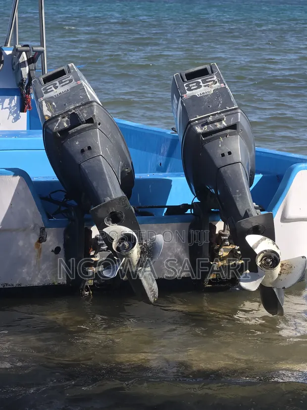 Yamaha 85hp 2-Stroke Outboard Engines (Pair) - 1